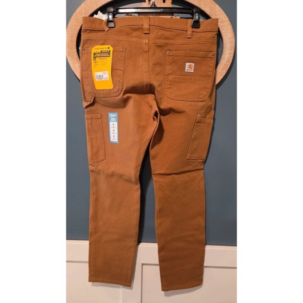 Carhartt 12 Tall woman's utilty work pant. Knee pad compatible.